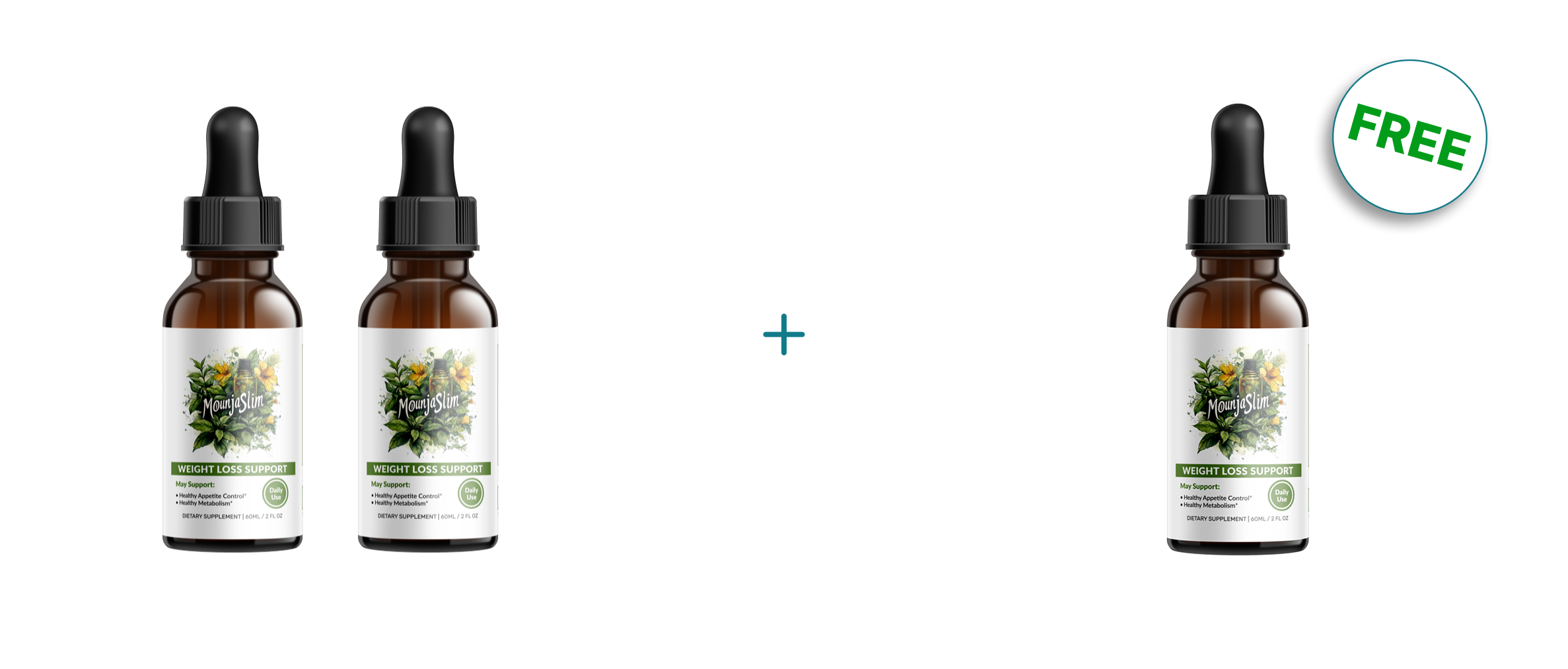 2 Bottles of MounjaSlim